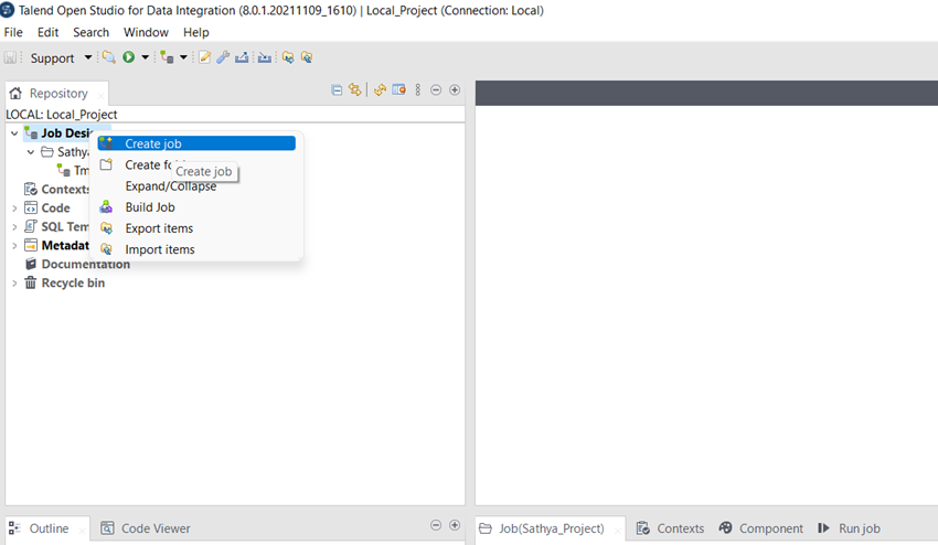 Data Integration - Talend ETL Tool Basics